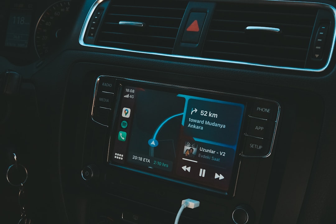 Online radio platform interface on a computer screen