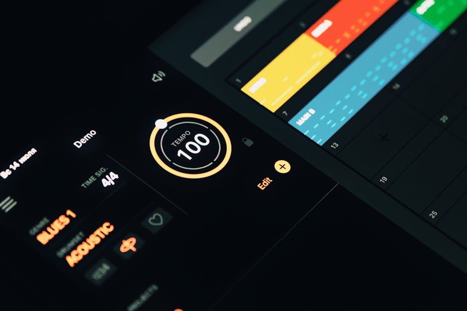 Radio automation software interface on a computer screen