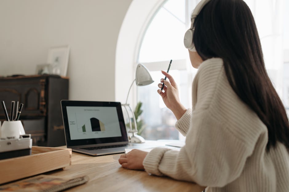 Graph showing listener retention over time