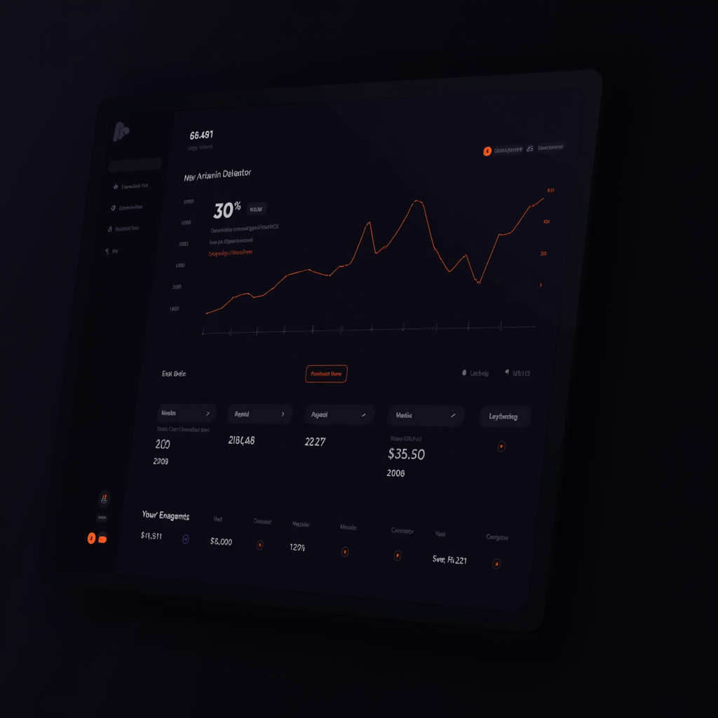 Creator dashboard monetization analytics